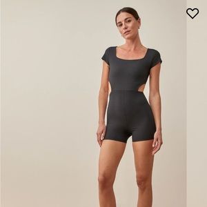 Reformation cut out jumpsuit